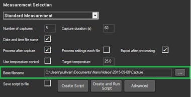 Image of the SOP tab in NTA3.2 software