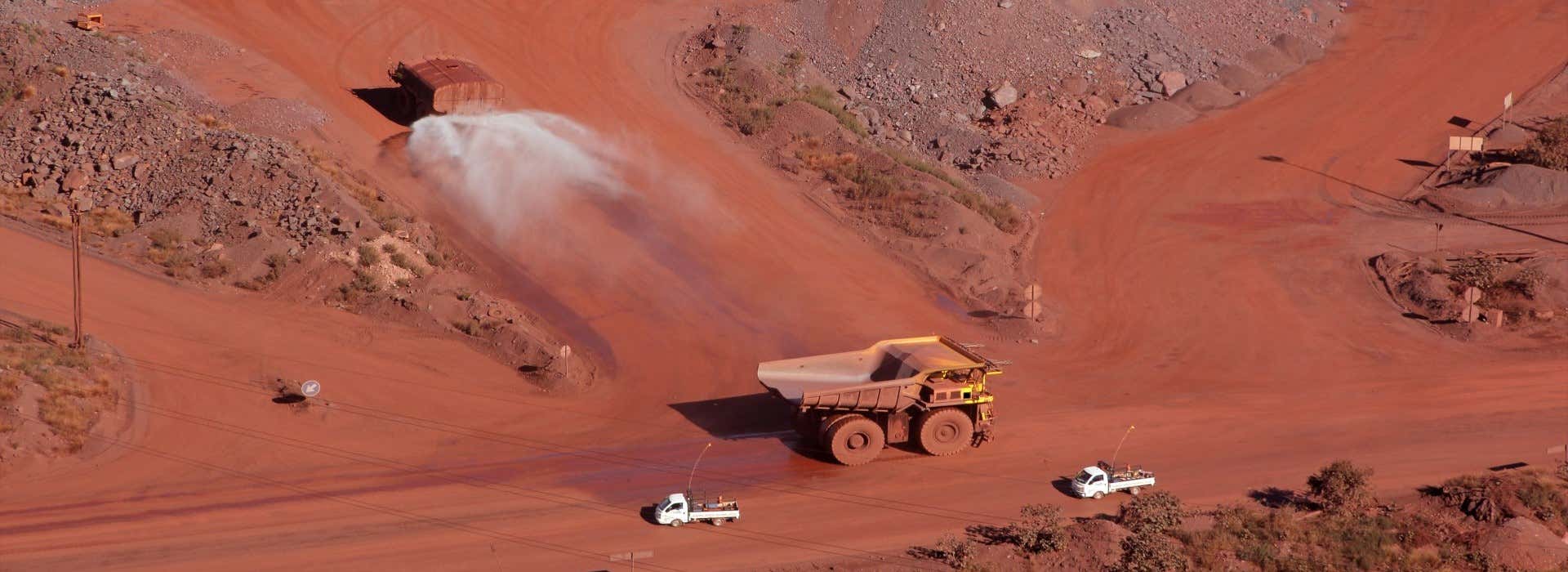 Mineração de minério de ferro