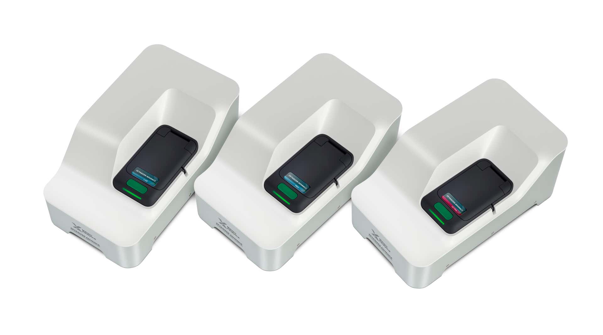 Rango de equipos Zetasizer